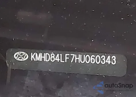 2017 Hyundai Elantra Limited из США, поврежденный, VIN KMHD84LF7HU060343